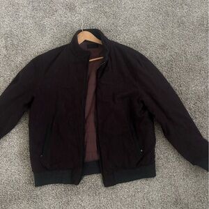 Zachary Prell Men's Chocolate Zip-Up Sweater